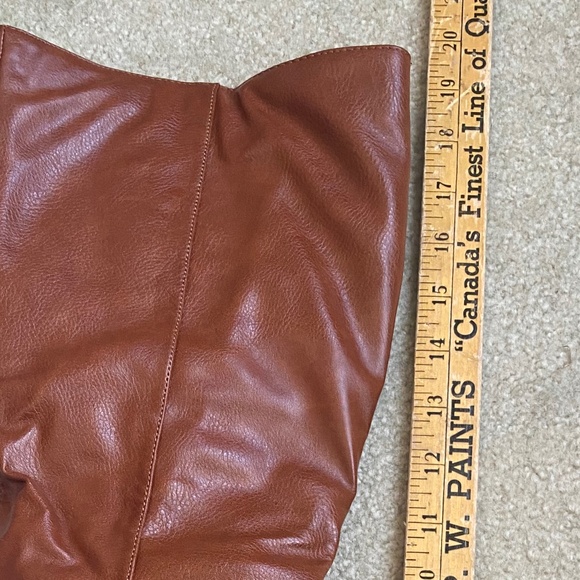 NWT Michael Antonio Cognac Knee-High Boots, SIze 8 - Picture 4 of 11
